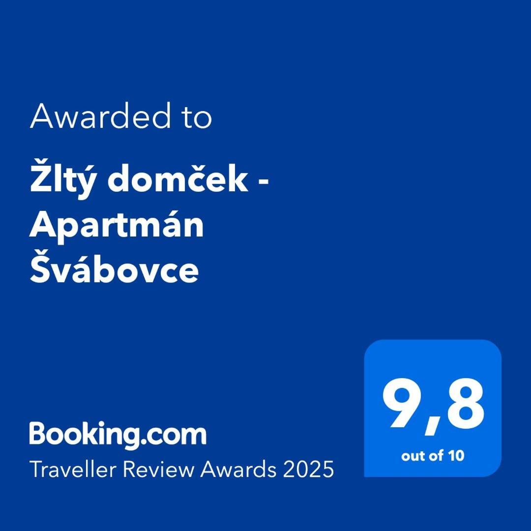 Zlty Domcek - Apartman Svabovce Extérieur photo